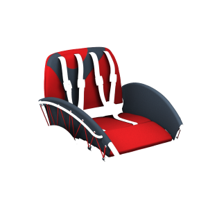 YippieYo seat cover red/anthracite