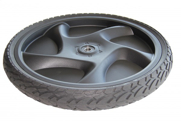 YippieYo spare disc wheel in standard colour graphite black
