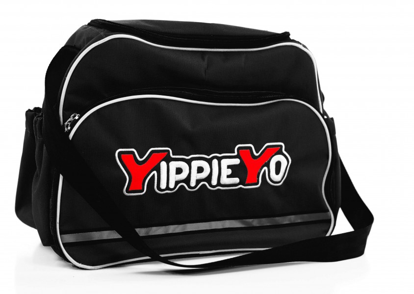 YippieYo Gepäcktasche Schwarz